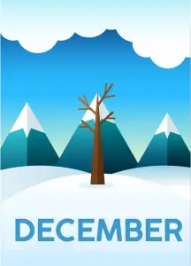 December (Dec.) دسامبر