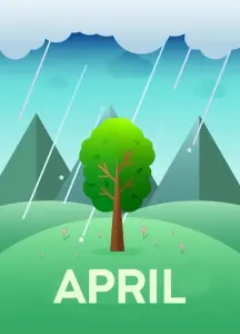 April (Apr.) آوریل