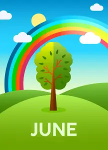 June (Jun.) ژوئن