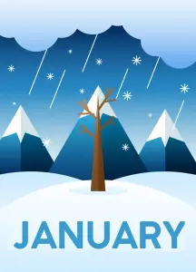 January (Jan.) ژانویه