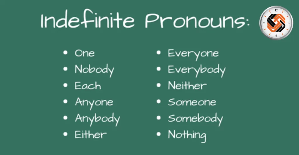 ضمایر نامعین یا indefinite pronouns