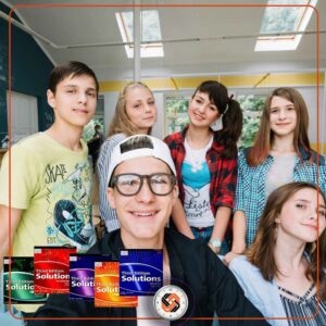 کلاس زبان انگلیسی نوجوانان سطح intermediate-D کتاب Solutions
