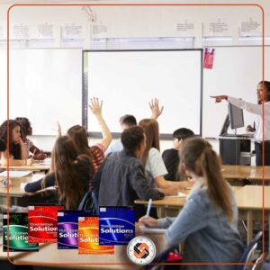 کلاس زبان انگلیسی نوجوانان سطح pre-intermediate-A کتاب Solutions