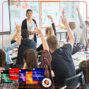 کلاس زبان انگلیسی نوجوانان سطح pre-intermediate-B کتاب Solutions