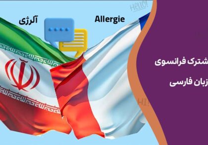 لغات مشترک فرانسوی در زبان فارسی
