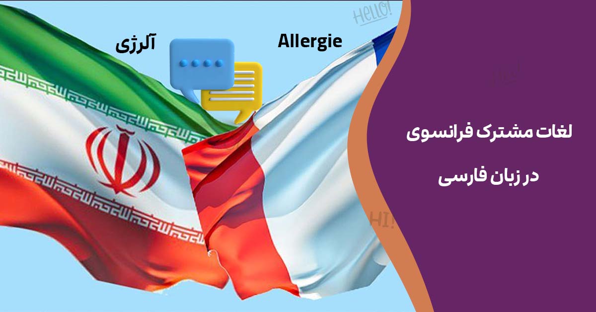 لغات مشترک فرانسوی در زبان فارسی